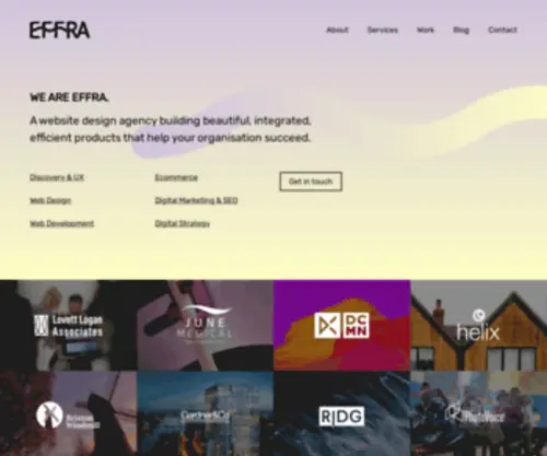 Effradigital.co.uk(Effra Digital) Screenshot