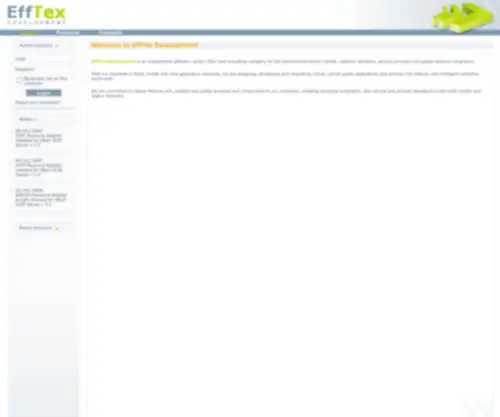 Efftex.com(Efftex) Screenshot