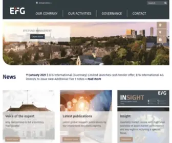 EFG-Fundmanagement.com(EFG Fundmanagement) Screenshot