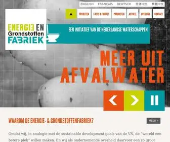 EFGF.nl(Energie en Grondstoffen Fabriek) Screenshot