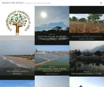 Efiblog.org(Volunteering to conserve India's freshwater habitats) Screenshot