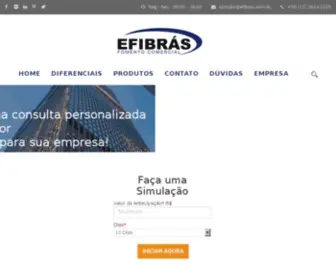 Efibras.com.br(Site Hospedado na KingHost) Screenshot