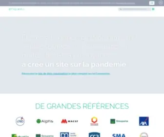 Eficiens.com(Nos services) Screenshot