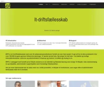 Efif.dk(It-driftsfællesskab) Screenshot