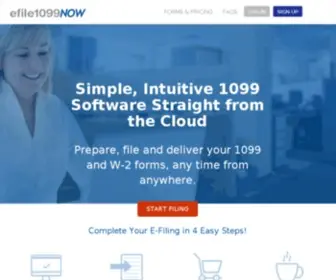 Efile1099Now.com(1099 Software and Services for $4.75 per Form) Screenshot