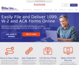 Efile4Biz.com(File Forms 1099) Screenshot
