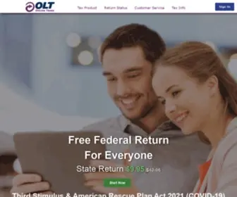 Efiletaxreturns.com(Online Taxes tax preparation service) Screenshot