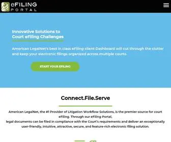 Efilingportal.com(ALN eFiling Portal) Screenshot