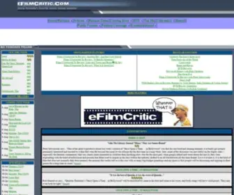 Efilmcritic.com(Movie Reviews) Screenshot