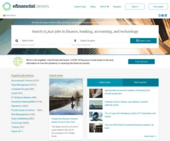 Efinancialcareers-Norway.com(Find Your Next Finance Job) Screenshot