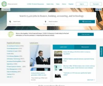 Efinancialcareers.fi(Find Your Next Finance Job) Screenshot