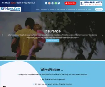 Efinlane.com(We Make money work in your favor) Screenshot