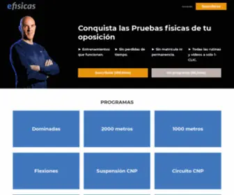 Efisicas.com(Inicio) Screenshot