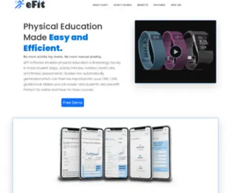 Efit.software(EFit Activity Tracking Software for EdTech) Screenshot