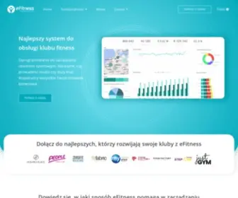 Efitness.pl(Dopracowane rozwiązanie do zarządzania obiektem fitness) Screenshot