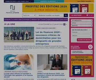 EFL.fr(Editions Francis Lefebvre) Screenshot