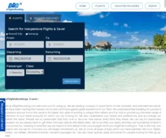 Eflightsbooking.com(Eflightsbooking) Screenshot