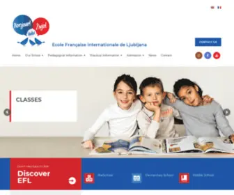 Efljubljana.com(Ecole) Screenshot