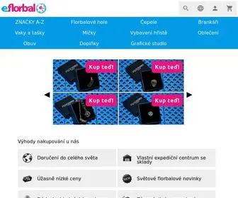 Eflorbal.cz(Florbal shop) Screenshot