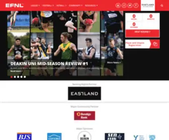 EFL.org.au(Eastern FNL) Screenshot