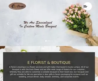 Efloristboutique.com.my(E Florist & Boutique) Screenshot