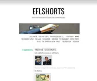 Eflshorts.com(Short stories for EFL learners by Scott Lauder and Walter McGregor) Screenshot