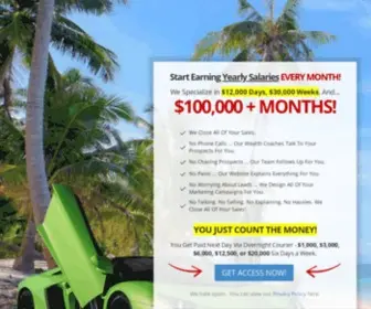 Efmworldwide.com(Creating Millionaires World Wide) Screenshot