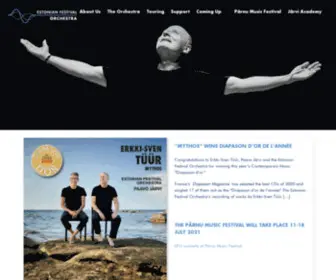 Efo.ee(Estonian Festival Orchestra) Screenshot