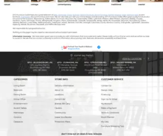 Efofurniture.com(EFO Furniture Outlet) Screenshot