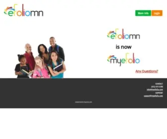 Efoliomn.com(Efolio MN) Screenshot