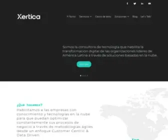 Eforcers.com(Xertica) Screenshot