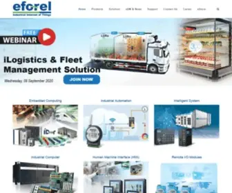 Eforel.com(Kami PT. Eforel Citra Utama merupakan Distributor Industrial Computer Advantech Indonesia Jakarta) Screenshot