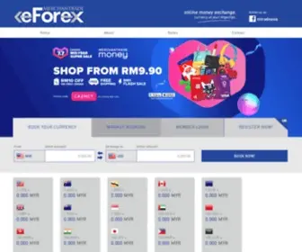 Eforex.com.my(Eforex) Screenshot