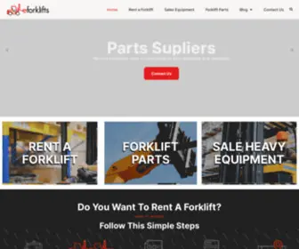 Eforklifts.net(Forklift Rental) Screenshot