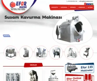 Eformakine.com.tr(Susam makinesi) Screenshot