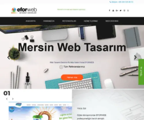 Eforweb.com(Mersin Web Tasarım Ajansı SEO Google Partner) Screenshot