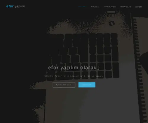 Eforyazilim.com.tr(Yazılım) Screenshot