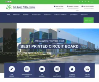 EFPCB.com(Printed Circuit Board Manufacturer) Screenshot