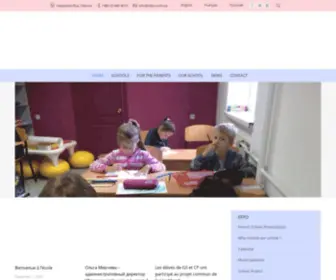 Efpo.com.ua(The French International School EFPO of Odessa) Screenshot