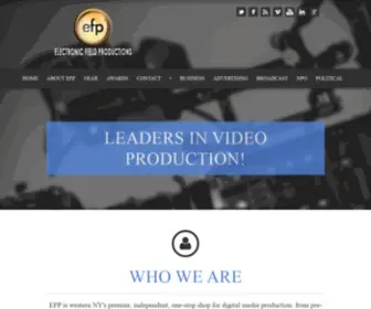 Efponline.com(Electronic Field Productions) Screenshot