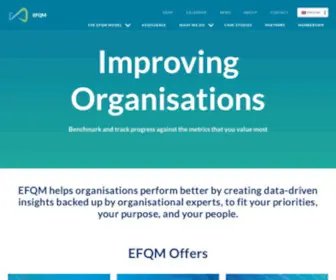 EFQM.org(Organisational Change Management) Screenshot