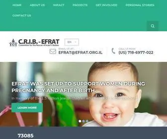 Efrat.info(Efrat C.R.I.B) Screenshot