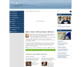 Efratamusic.com.br(Bem-vindo ao novo site da Efrata Music Editora) Screenshot