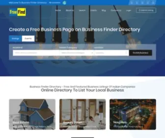 Efree.in(Business Finder) Screenshot