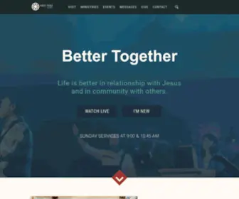 Efree.org(First Free Church) Screenshot