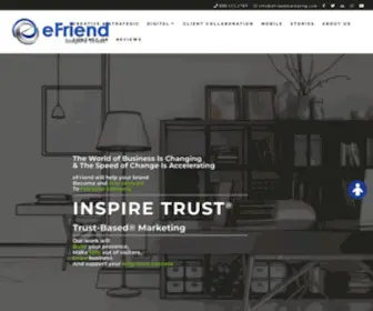 Efriendmarketing.com(EFriend Digital Marketing & Development) Screenshot