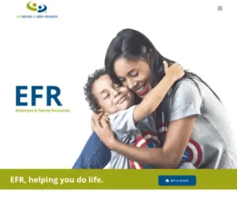 EFR.org(Employee and Family Resources) Screenshot