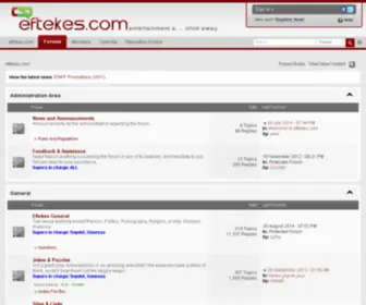 Eftekes.com(Eftekes) Screenshot