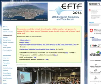 EFTF-2014.ch(EFTF 2014) Screenshot