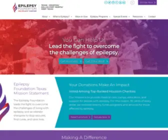 EFTX.org(Epilepsy Foundation Texas) Screenshot